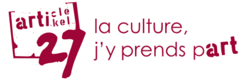 Logo Article 27 : La Culture, j'y prends part